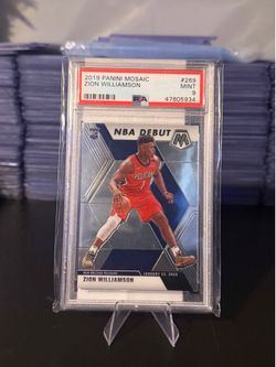 Zion Williamson psa 9 rc