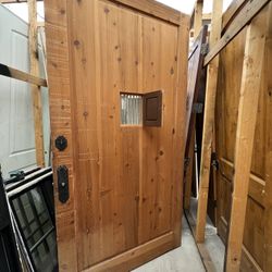Cedar Wood Solid Door 48x95