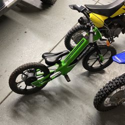 Kawasaki Elektrode Electric Bike Motorcycle For Kids