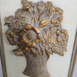 Vintage Mum 3D  Flower Wall Art with Wood 