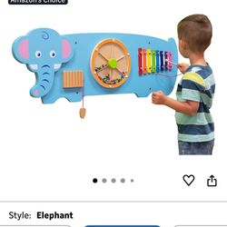 Elephant Activity Wall Toy 