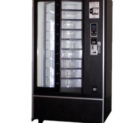 Cold Food Vending Machine With Card Reader