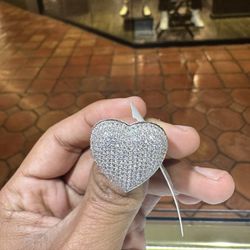 925 Silver Moissanite Ring