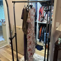 Adjustable Dual Clothing Rack