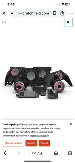 On sale. Stage 6 Rockford Fosgate audio for 17-26 can am Maverick x3 SXS utv (We Finance)