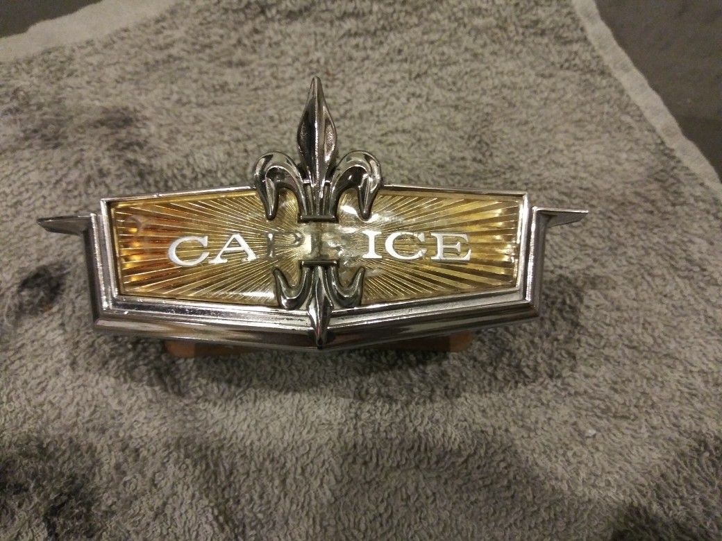 71 caprice grille emblem.