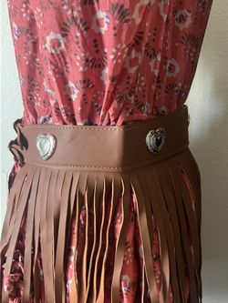 Fringe Heart Shaped Coachella Rodeo Stagecoach Belts
