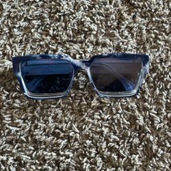 Louis Vuitton Sunglasses 1.1 Millionaires Monogram Bandana Bleached Blue/Blue Lenses 