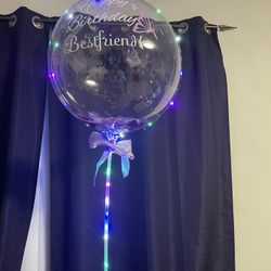 Air Balloon With Lights 