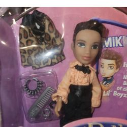 NEW Vintage 2004 MGA Bratz Lil Boyz Boy dance floor funk Mikko Doll 4.5 Inches 