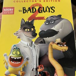 4K ULTRA HD DVD MOVIE- THE BAD GUYS 2