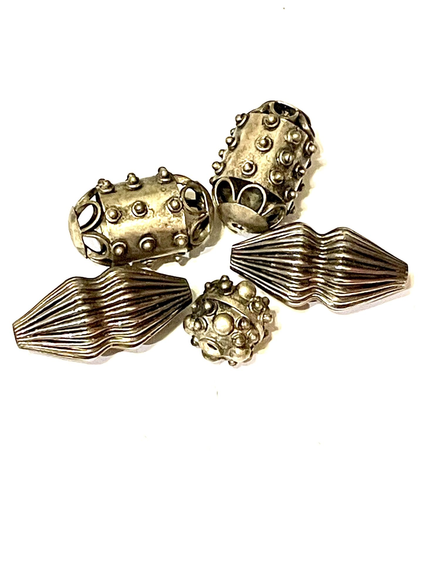 Lot Of Alloy Statement Beads