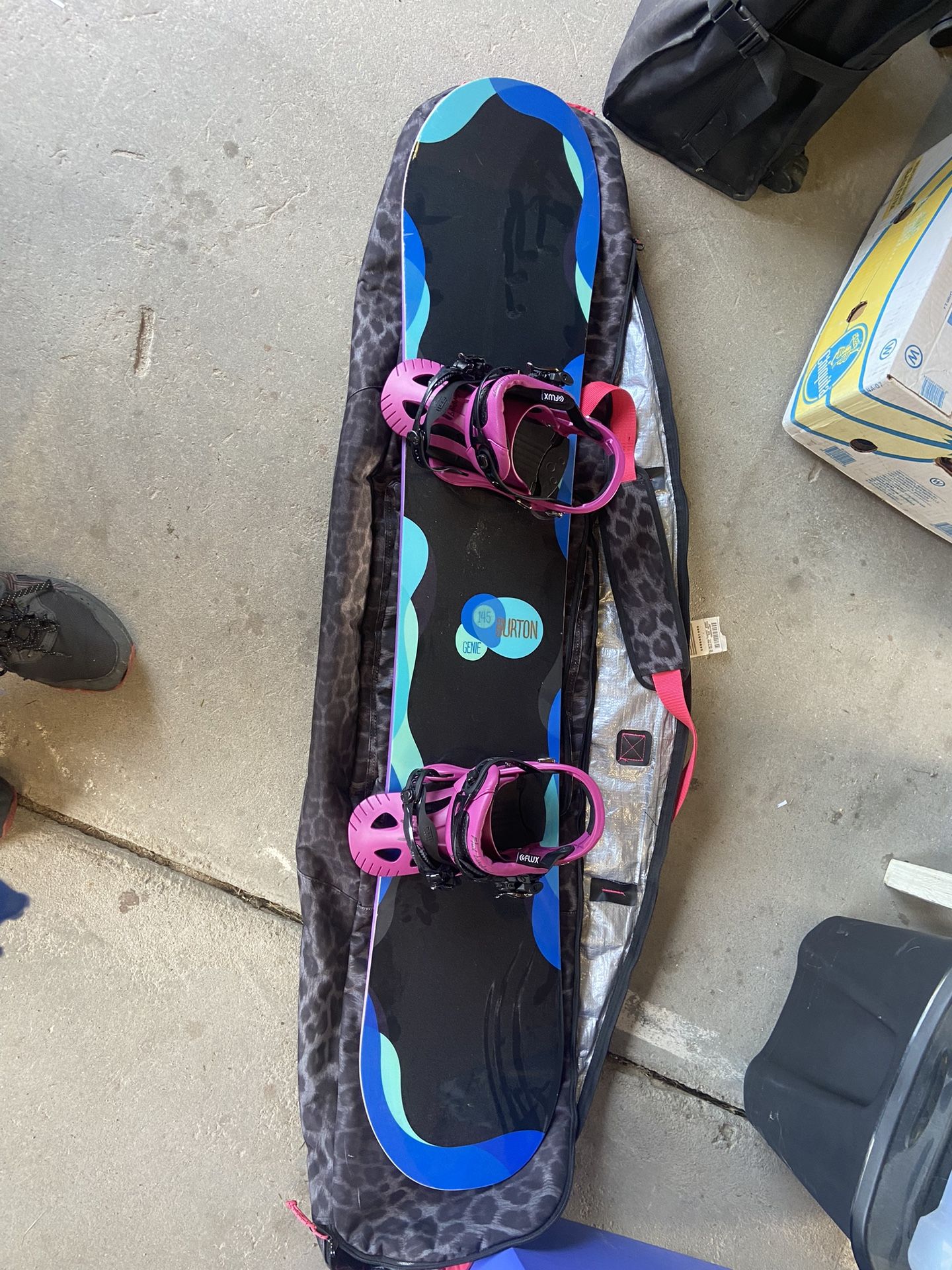 Burton 145 Genie And Boots