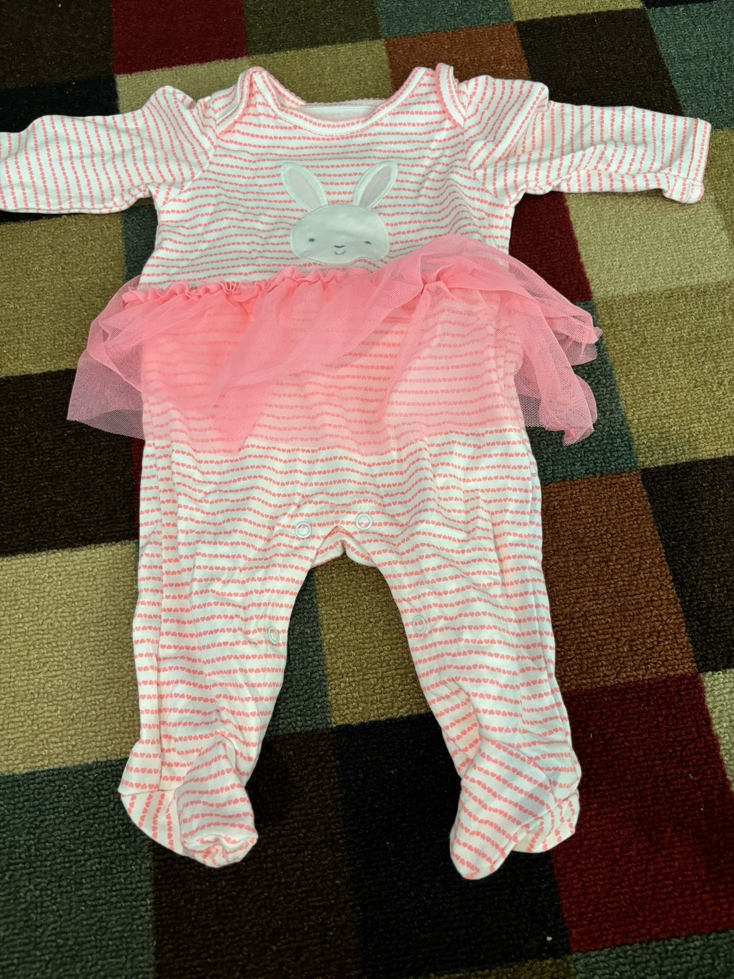 Carters Baby Girl Easter Tutu Bodysuit . Size 3 Months. Brand New
