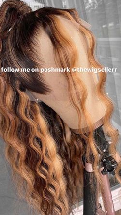18 wavy lace front wig