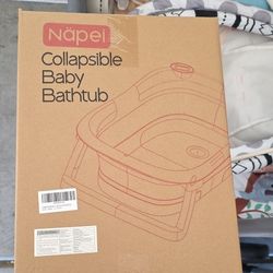 New In Box Baby Bathtub With Temp Monitor 