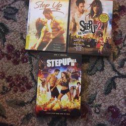 DVDs (Step up/Stepup 2/Step Up All In)