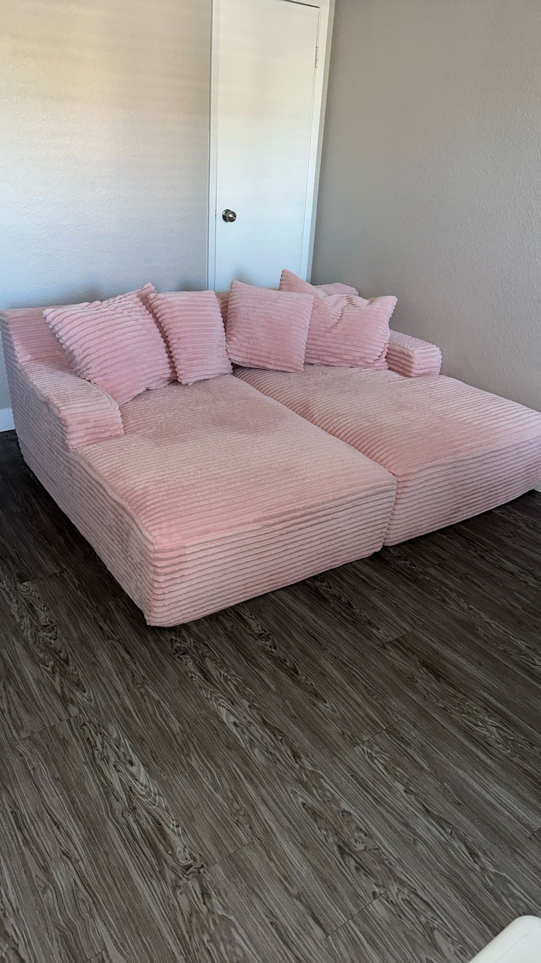 Pink Cloud Couch Sofa Soft
