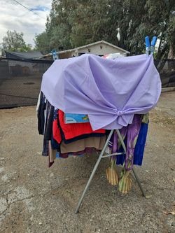 Rack of clothes