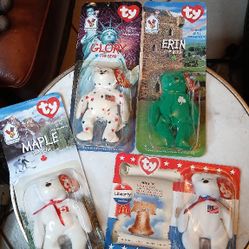 Ty Beanie Vintage Lot Of 4