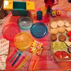 American Girl Doll Birthday BBQ Cookout 1996