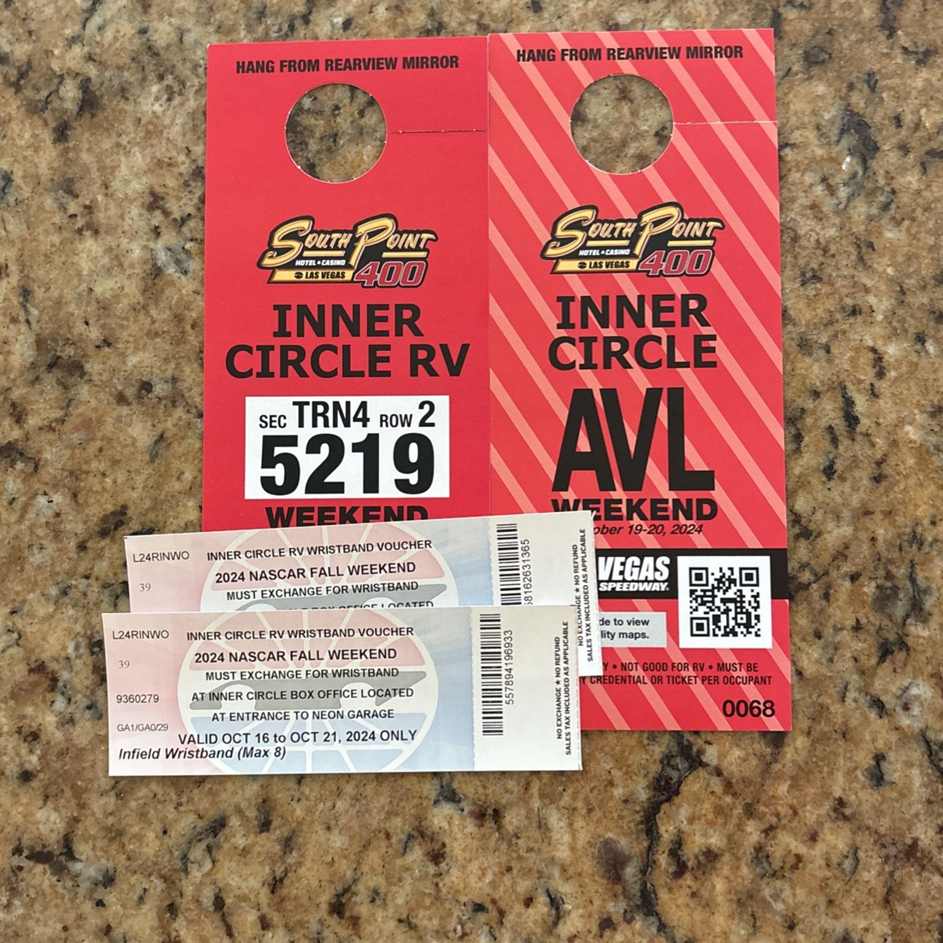 Infield Camping Tickets For Las Vegas Motor Speedway October 16 Through The 21St