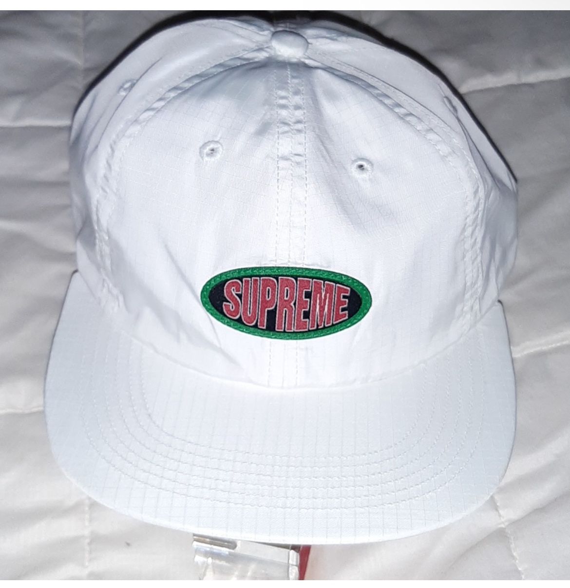 Supreme Oval Label 6 Panel Hat