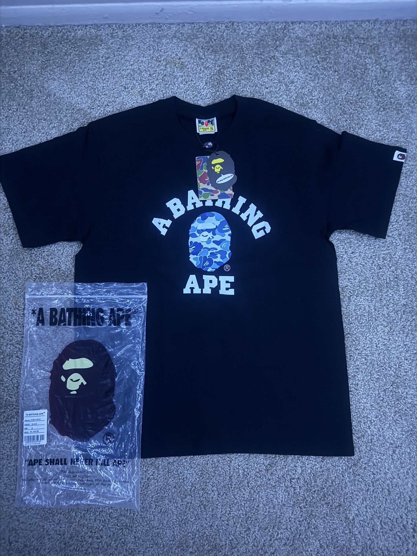 BAPE ABC Camo College Tee