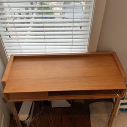 Article Fantol 43.25" Desk - Natural Oak