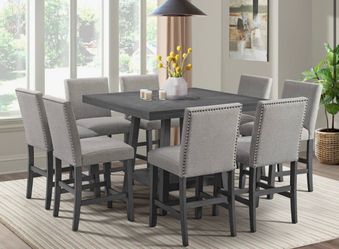 ✨ BRAND NEW Counter-Height Dining Table w/Built-In Lazy Susan-$200