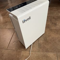 White levoit air purifier