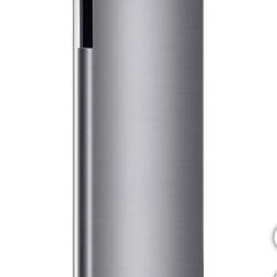 LG 6.0 cu. ft. Single Door Refrigerator with Inverter Compressor and Pocket Handle in Platinum Silver