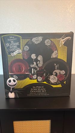 Nightmare Before Christmas Dinner Set Collectible