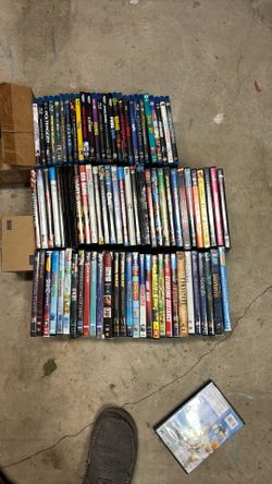 DVD BLUE-RAY Movies 80 Plus