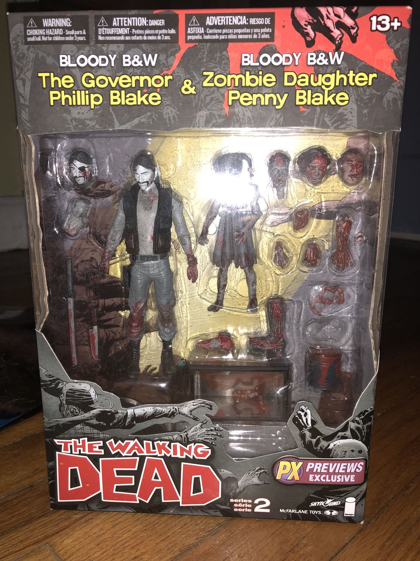 Walking dead the governor and daughter Action Figure
