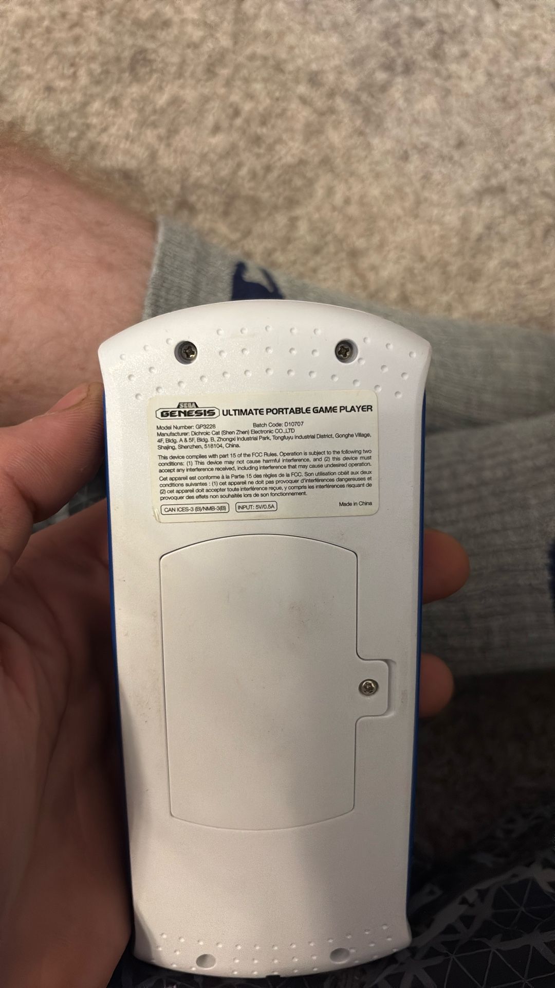 Saga Genesis Ultimate Portable Game Player