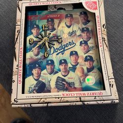 2003 Dodgers Quartz Wall Clock (unopened)
