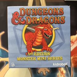 Kidrobot- Dungeons & Dragons Mini Monsters 1st Edition Blind Box