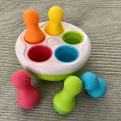 Fat Brain Toys SpinnyPins - Sensory & Motor Skills Toy