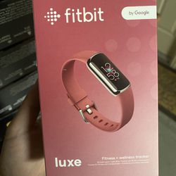 NEW Fitbit Luxe Fitness Wellness Tracker Stress Management Sleep Tracking Orchid 