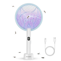 Electric Fly Swatter Racket, 2 in 1
