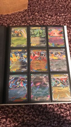 9 Ex Pokémon Cards
