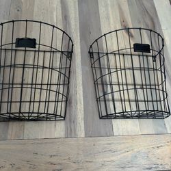 Metal Wall Baskets