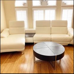 Beautiful Copenhagen power reclining sectional 