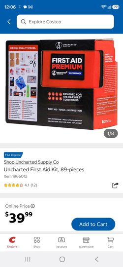 Uncharted First Aid Kit, 89-pieces