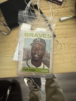 1964 Hank Aaron Baseball Card