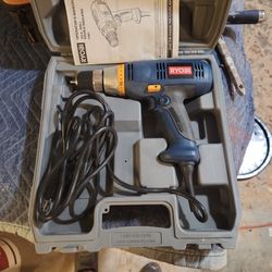 Ryobi 3/8" Drill. Power Drill