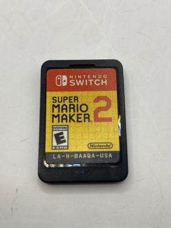 Super Mario Maker 2 (Nintendo Switch, 2019) Tested Cartridge Only