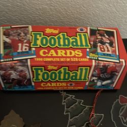 Football Card From 1990 Mint Condition