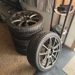 Wedsport 19 X 8.5 Wheels With Tires 114.3 Lug